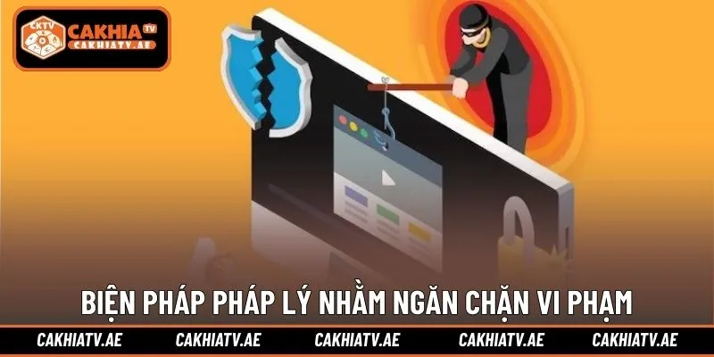 Biện pháp pháp lý nhằm ngăn chặn vi phạm bản quyền